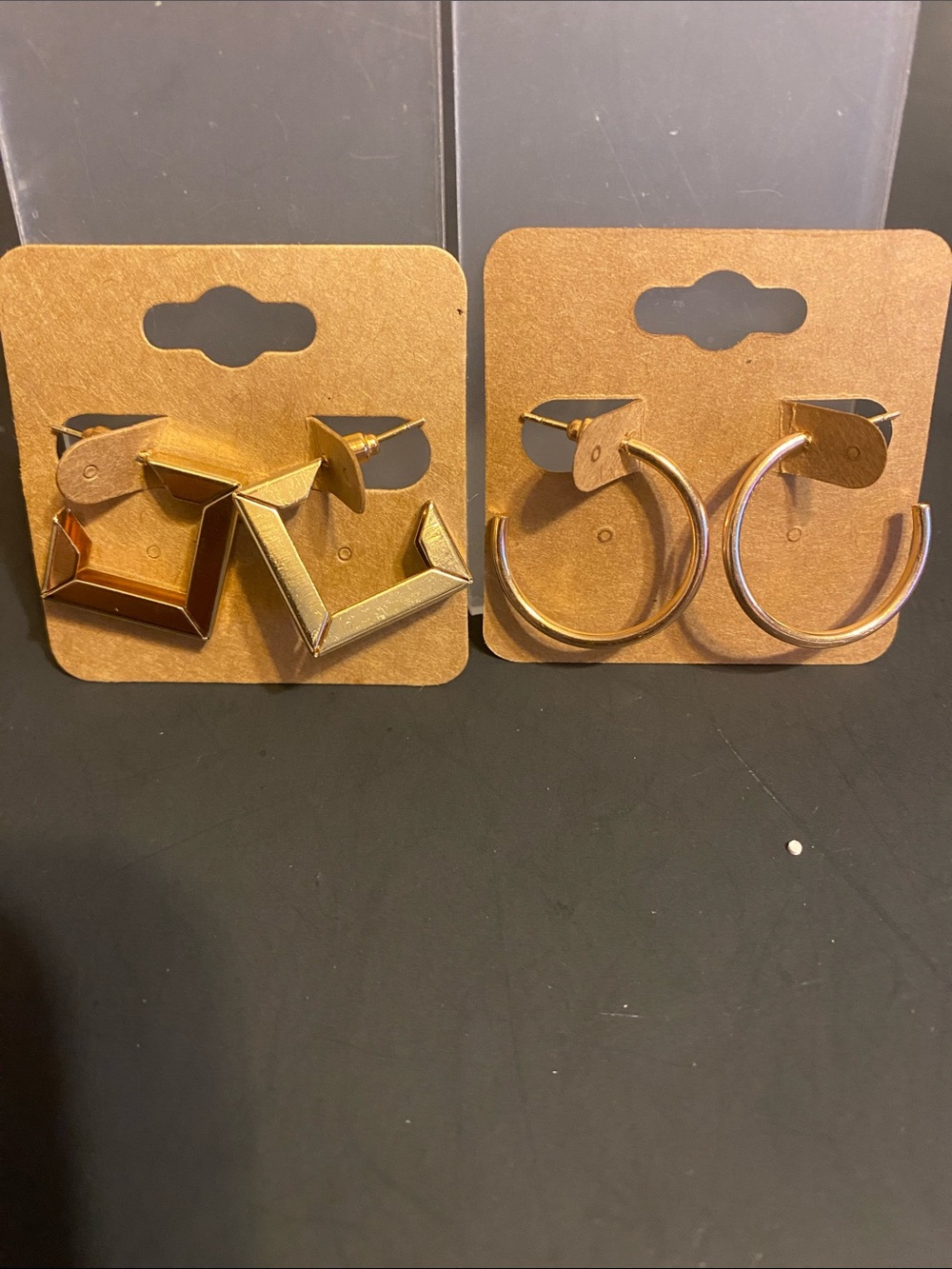 Gold Geometric & Classic Hoop Earring Set - Women Jewelry
